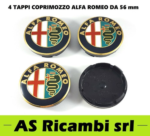 Tappi coprimozzo alfa romeo - coprimozzo,
