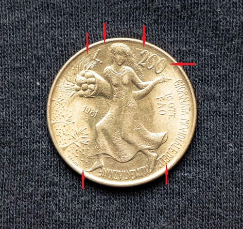 Moneta 200 lire fao - 200, 1981