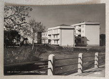 cartolina salerno vallo della lucania rione case popolari anni 50 formato grande