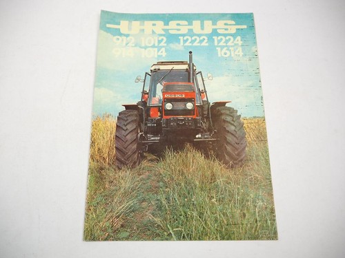 Brochure ursus 912 914 - ursus,