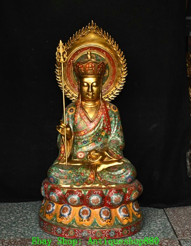 Statua buddha vecchia - statua, 29''vecchia