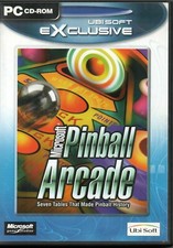 PC CD-ROM - MICROSOFT PINBALL ARCADE - 2002 UBI SOFT - 1 CD + 1 SCHEDA