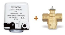 Attuatore ETE24B0+VALVOLA ZONA