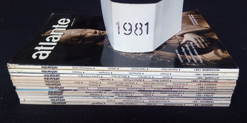 Rivista atlante anno 1981 - rivista,