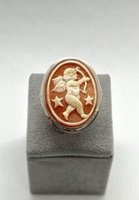 Anello In Argento Con Cammeo