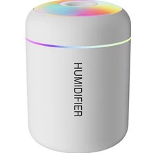 Umidificatore Ambiente 300ml Aromaterapia Silenzioso con Luci LED