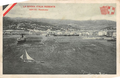 Cartolina nuova italia redenta - nuova,