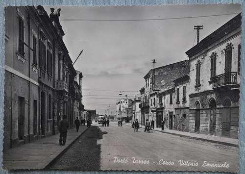 Cartolina porto torres corso - cartolina,