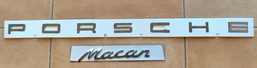 Scritta logo emblema porsche - scritta,