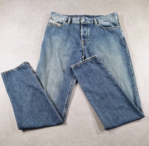 Jeans diesel uomo w34 l33 - w34, blu