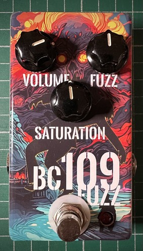 Bjfe 108 fuzz pedale - fuzz", per