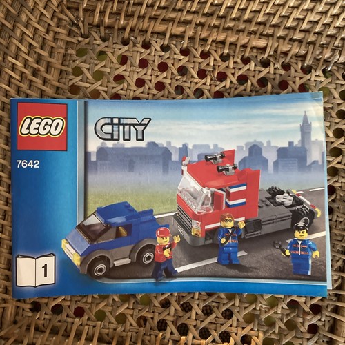 Lego city 7642 manuale solo - lego,