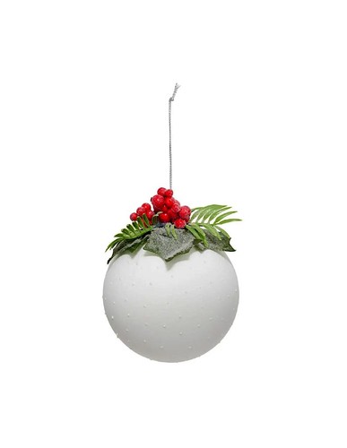 Palla natale vetro - di,
