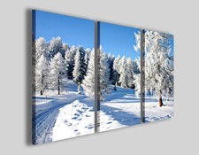 Quadro su tela Snow landscape II tele moderne