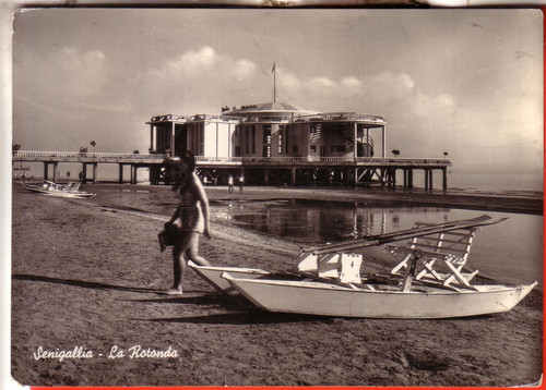 Cartolina senigallia b n - cartolina, b/n