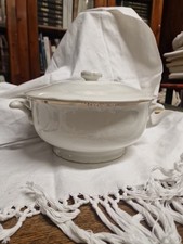 Zuppiera porcellana bianca