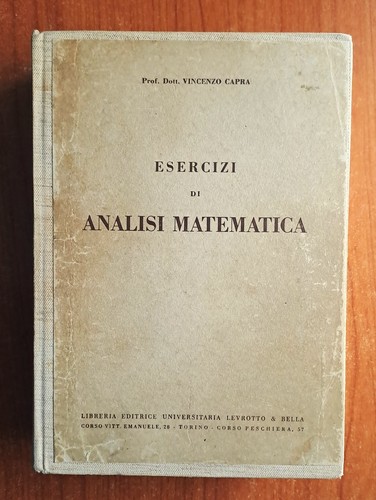 Ingegneria esercizi analisi - esercizi, di