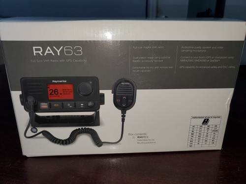 Radio vhf raymarine ray63 - raymarine,
