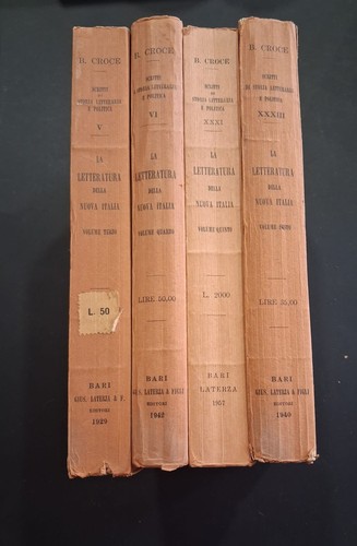 Croce letteratura della - croce-b.,