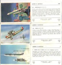 FIGURINE AEREI E MISSILI PANINI 1965- NUOVE!  A SCELTA