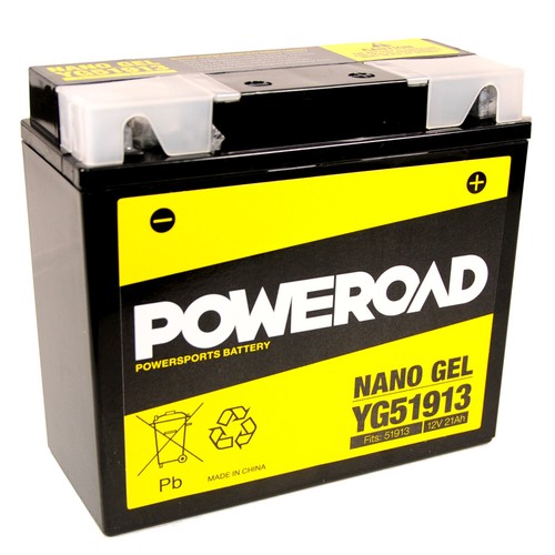 Batteria moto gel 12v 21ah - gel,