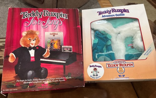 Teddy ruxpin box - teddy, lotto