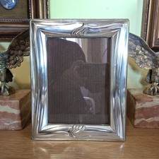 Antica Cornice Portafoto in Argento 925 massiccio anni 70 x foto 13x18