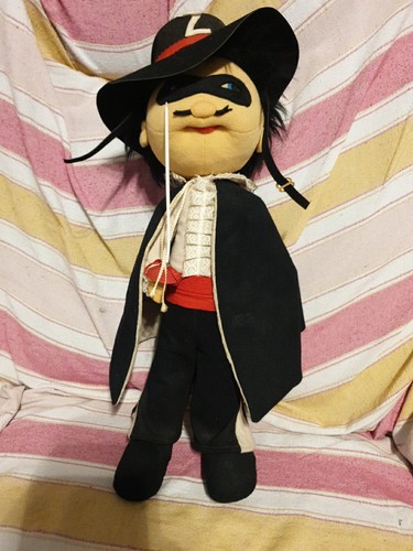 Zorro anni peluche pupazzo - anni, 70