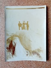 BORMIO 1895 GHIACCIAIO DEL FORNO SANTA CATERINA FOTO ORIGINAL ANIMATA VALTELLINA