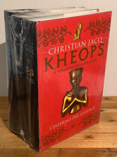 Kheops - Christian Jacq - Il romanzo della piramide - trilogia - blisterato