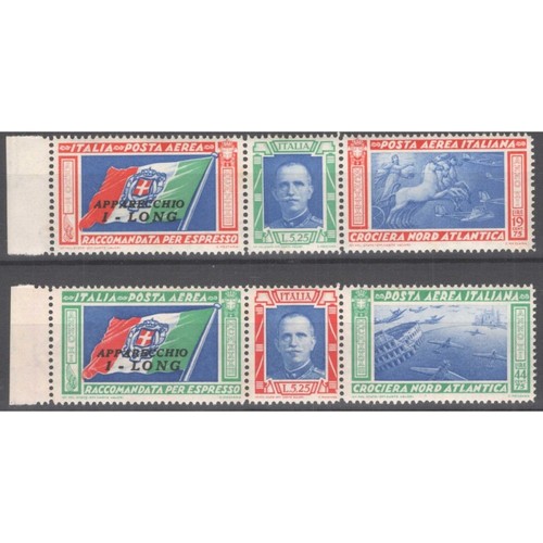 Regno italia 1933 trittici - regno,