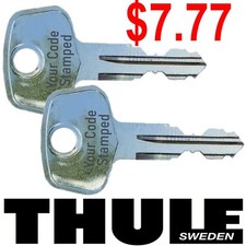 2 THULE Replacement Key Ski