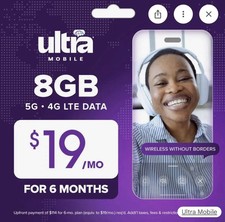 Scheda SIM Ultra Mobile 8 GB