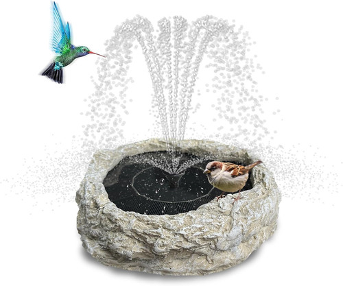 Fontana solare per bagno - fontana,