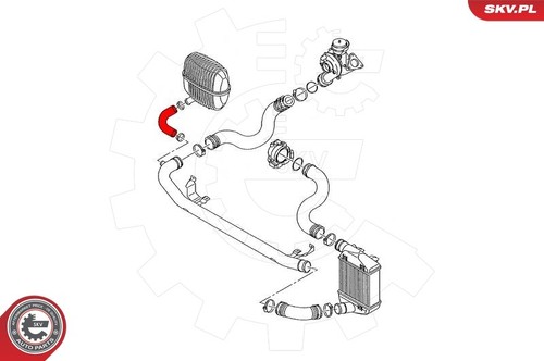 Tubo del turbocompressore - , audi