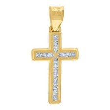 Ciondolo charm religioso croce - ciondolo,