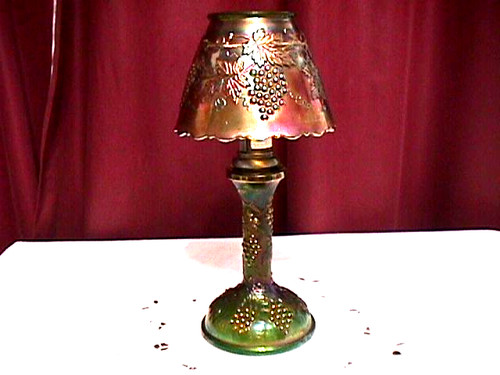 Lampada candela verde uva e - lampada, "uva