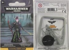 Games Workshop Warhammer 40K Lhamaean Dark Eldar Drukhari Finecast nuovo con scatola WH40K