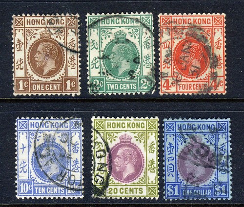 Hong kong 1921 37 a - v,