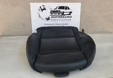 BMW E46 Cabrio Coprisedile pelle Nera Sedile Conducente Riferimento Pelle SX #16