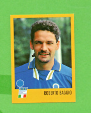 3 FIGURINE ROBERTO BAGGIO ITALIA AZZURRI CON IP NO PANINI  NUOVE MERLIN