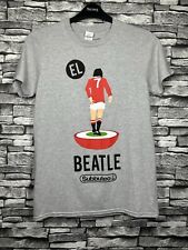 T-shirt uomo Subbuteo ufficiale Football Legends George Best El Beatle piccola