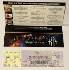 Lotto buste stub biglietto Ka