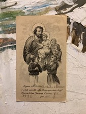 Santino giuseppe incisione - santino, s.