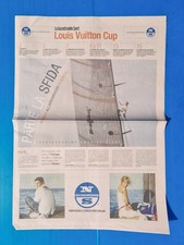 GAZZETTA DELLO SPORT SPECIALE LOUIS VUITTON CUP 2007 ALINGHI VALENCIA