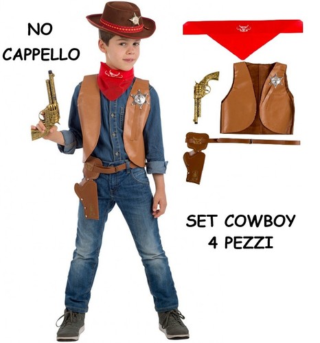 Carnevale halloween set cowboy - carnevale,