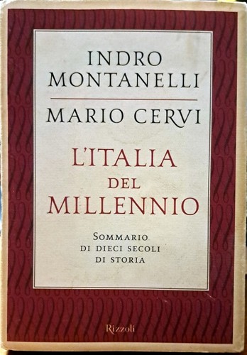 Libro italia del millennio - libro,