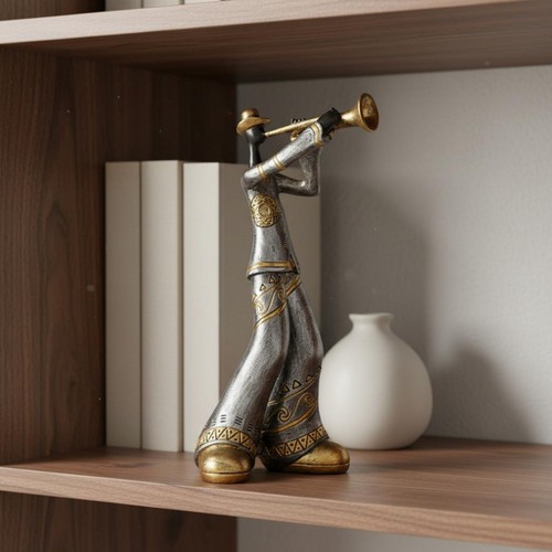 Pezzi statuette musicisti - 5,