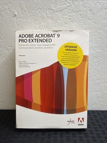 Adobe acrobat pro - pro, extended