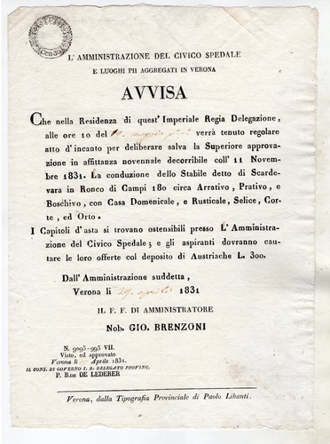 1819 regno lombardo veneto - 1819, lombardo-veneto